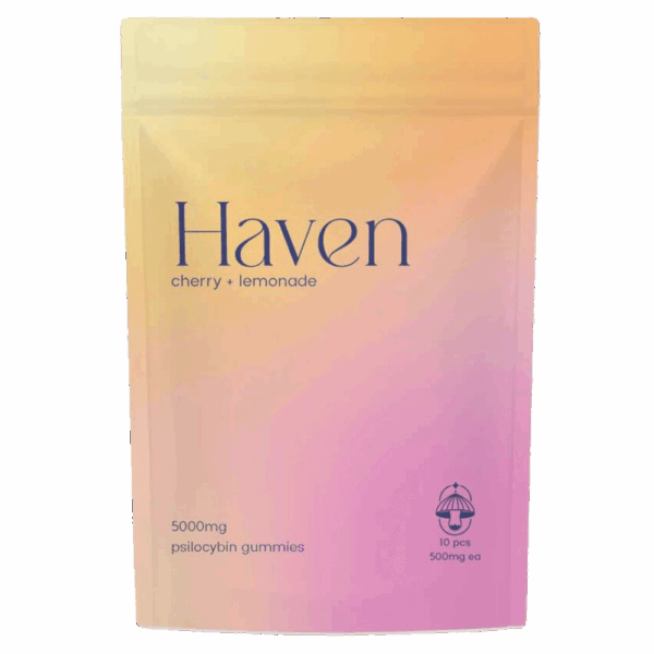 Haven – Cherry Lemonade Mushroom Gummies
