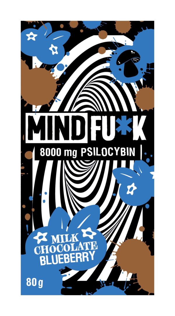 Mind Fuck Milk Chocolate Blueberry 8000 mg