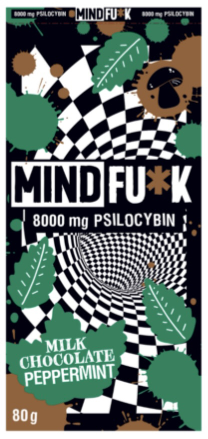 Mind Fuck Milk Chocolate Peppermint 8000 mg