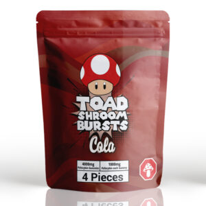 Toad Shroom Bursts – Cola 4000mg