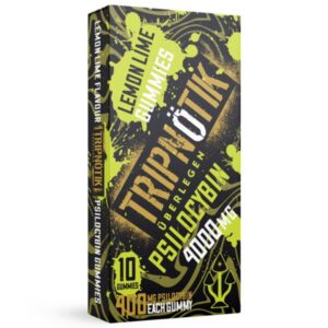 Tripnotik Lemon Lime Mushroom Gummies – 4000mg