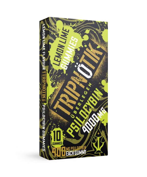 Tripnotik Lemon Lime Mushroom Gummies – 4000mg Tripnotik Lemon Lime Mushroom Gummies – 4000mg