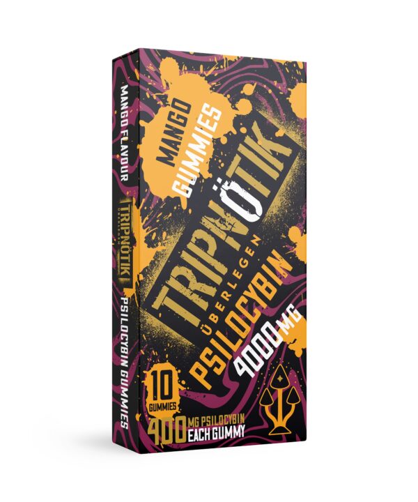 Tripnotik Mango Mushroom Gummies – 4000mg Tripnotik Mango Mushroom Gummies – 4000mg