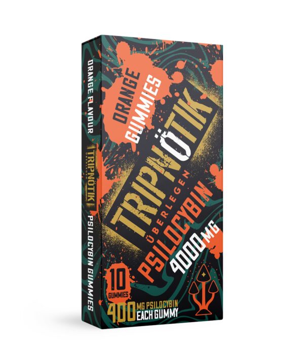 Tripnotik Orange Mushroom Gummies – 4000mg Tripnotik Orange Mushroom Gummies – 4000mg