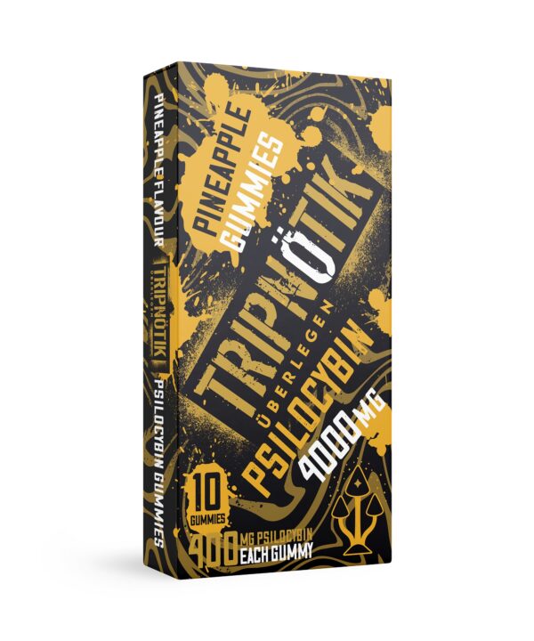 Tripnotik Pineapple Mushroom Gummies – 4000mg Tripnotik Pineapple Mushroom Gummies – 4000mg