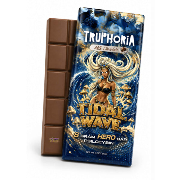 Truphoria Psilocybin 8 Gram Hero Bar – Tidal Wave Truphoria Psilocybin 8 Gram Hero Bar – Tidal Wave