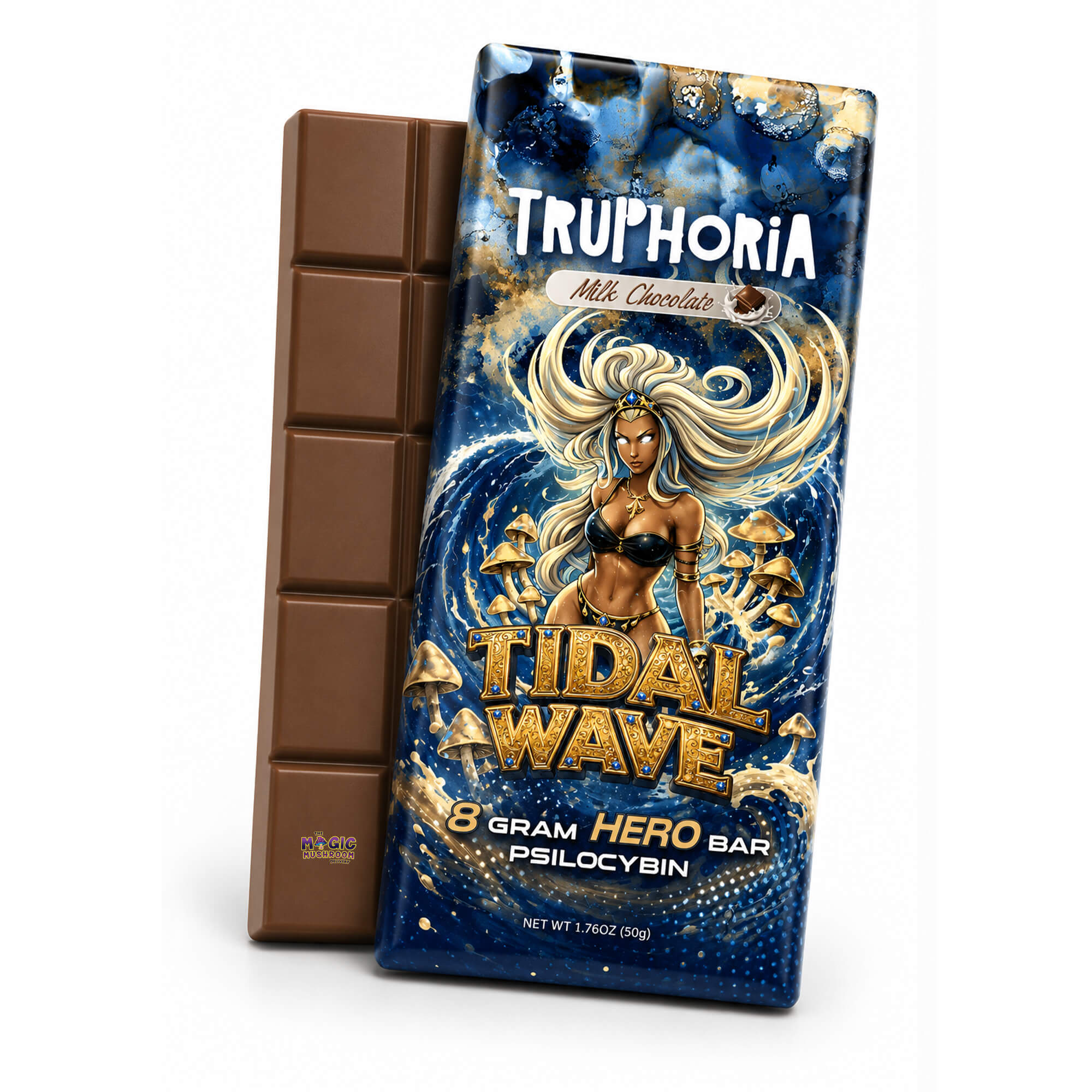 Truphoria Psilocybin 8 Gram Hero Bar – Tidal Wave