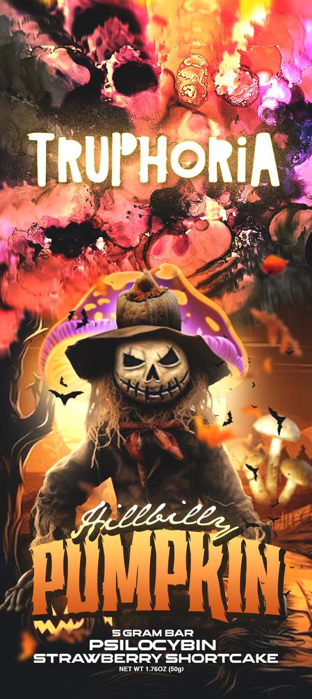 Truphoria Psilocybin Hillbilly Pumpkin Chocolate Bar