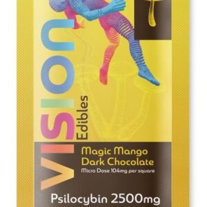 Vision Edibles Magic Mango Dark Chocolate – 2500mg